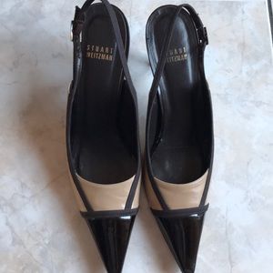 Stuart Weitzman Shoes - Stuart Weitzman 2 toned sling back pumps Stuart Weitzman Shoes - Stuart Weitzman 2 toned sling back pumps